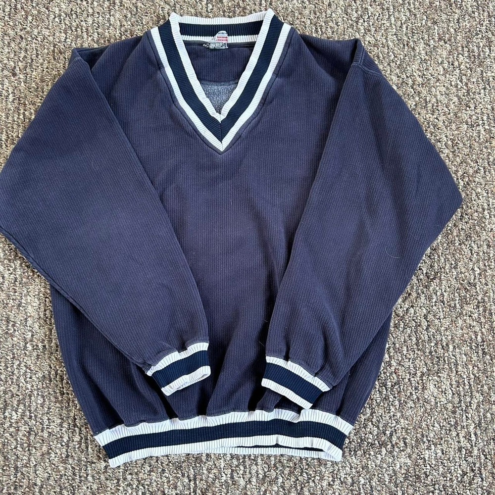 vintage v-neck sweater